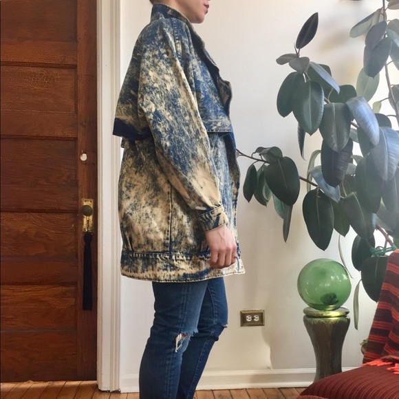 Vintage Acid wash Bebe jacket - Picture 5 of 8